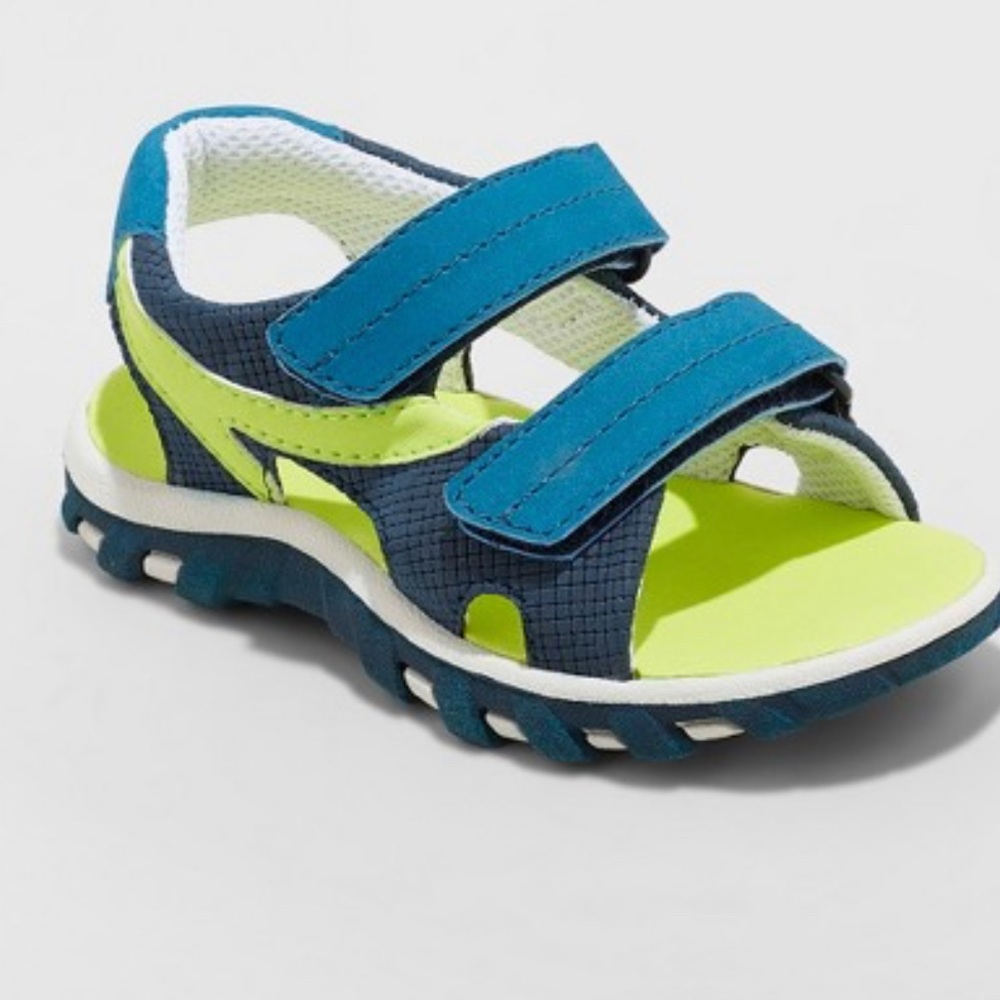 💥🥰😊Cat & Jack Toddler Boy Navy Parrish Sandals
